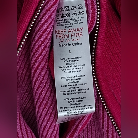 3 Piece Set Pink Top + Sleeves & Leggings - Picture 15 of 16